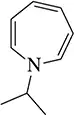 Chemical structure of an aromatic compound featuring a nitrogen atom in a six-membered ring with a branched alkyl group.
