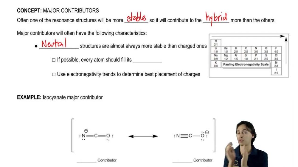 How to determine which structure is most stable.
