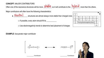 How to determine which structure is most stable.