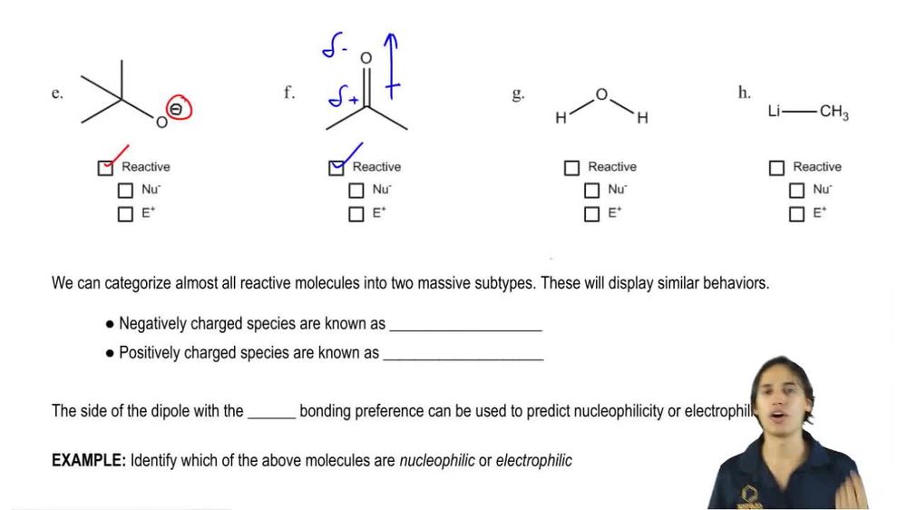 Reactivity of Molecules