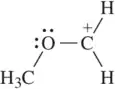 Molecular structure showing resonance with labeled atoms and electron pairs for analysis.