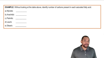 Fatty Acids Example 4