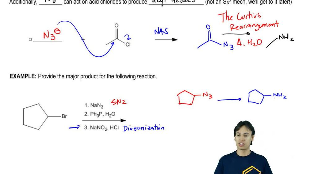 Provide the Major Product