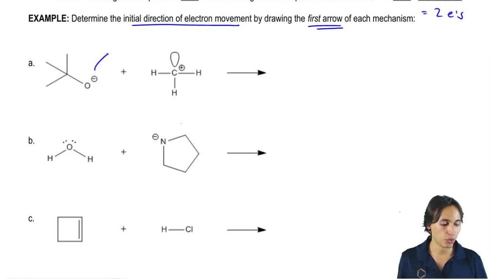 Drawing Electron Movement