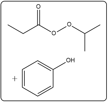 Chemical structure of reactants involved in transesterification.