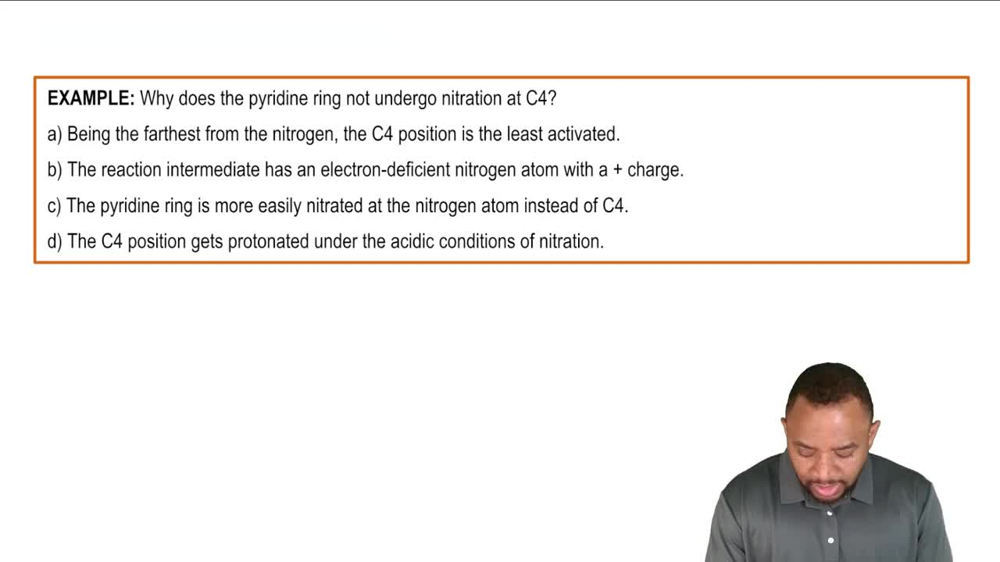 EAS Reactions of Pyridine Example 2