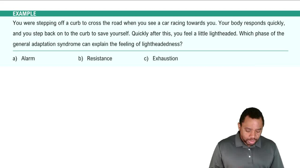 The General Adaptation Syndrome Example 2