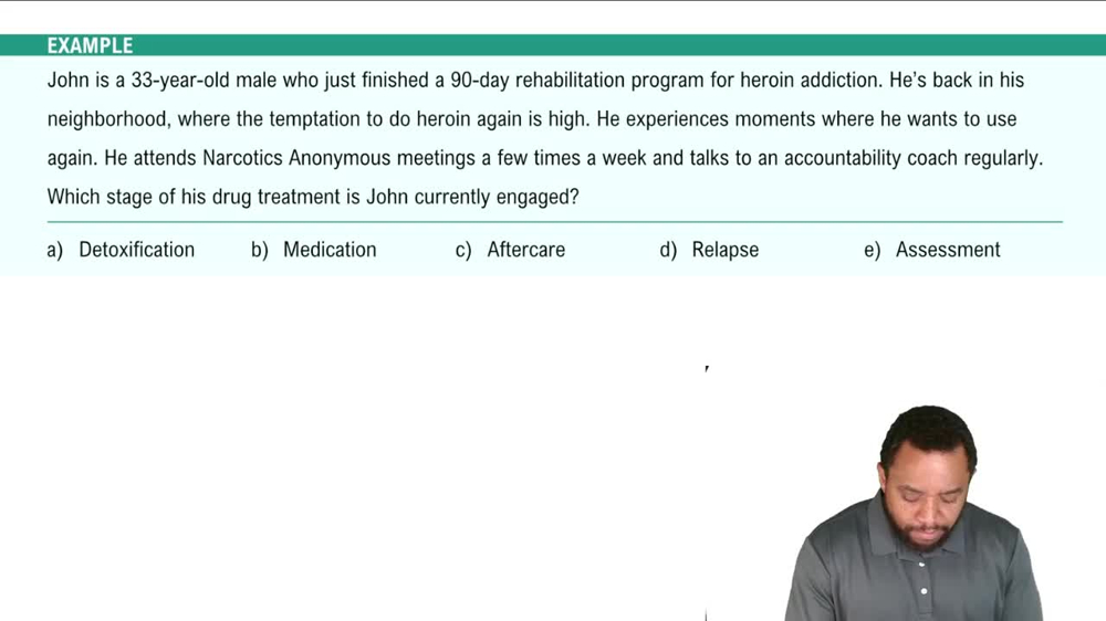 Treatment for Addiction Example 2