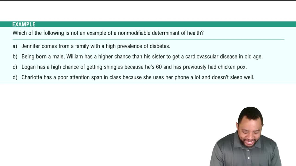 Determinants of Health Example 2