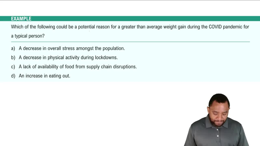 Physical Activity Example 3