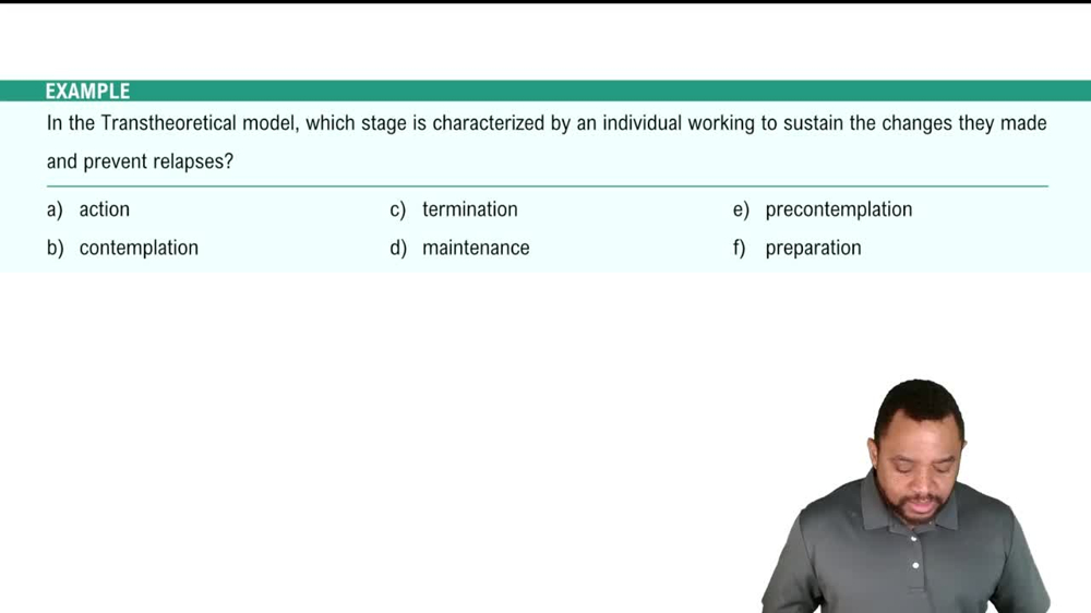 Understanding Behavior Change Example 2