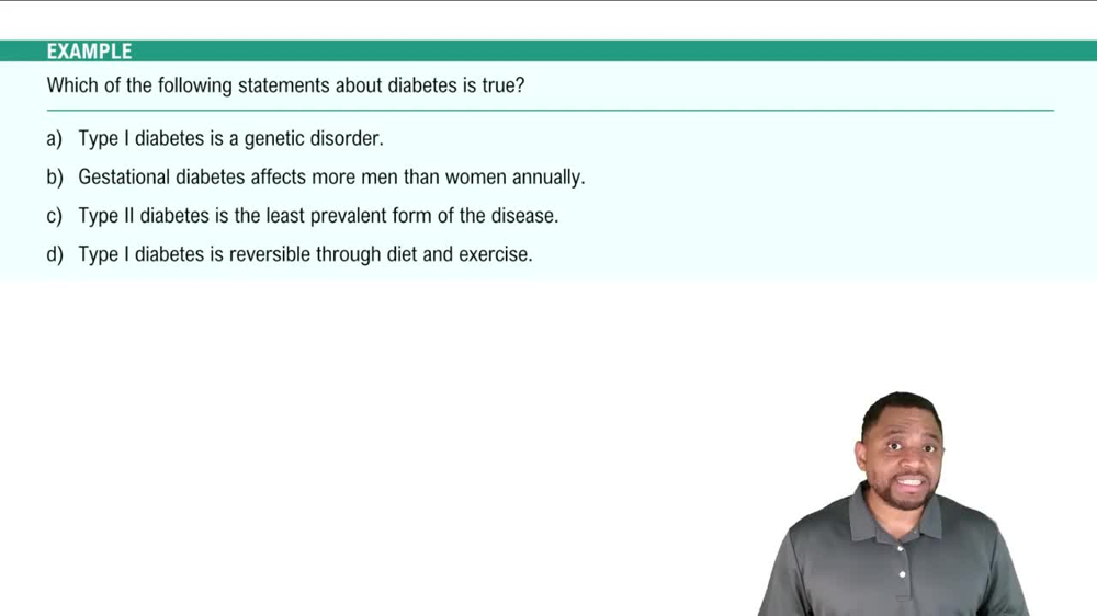 Types of Diabetes Example 1