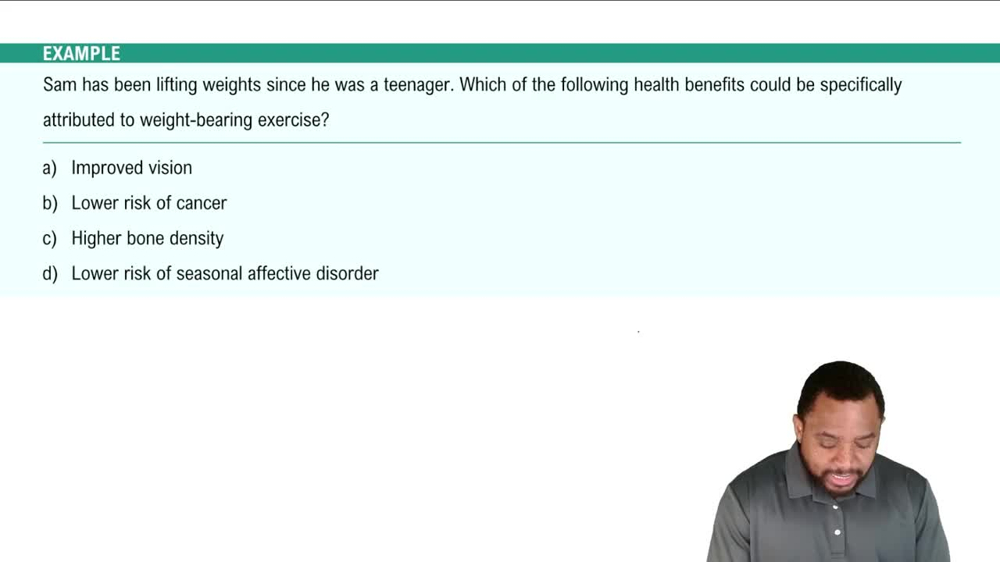 Health Benefits of Exercise Example 1