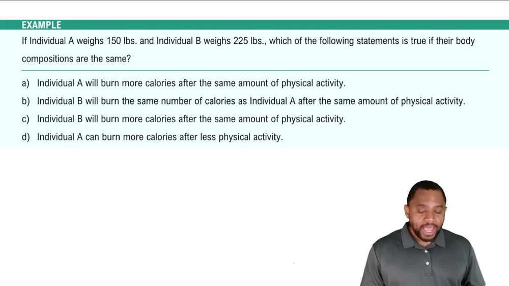 Physical Activity Example 2
