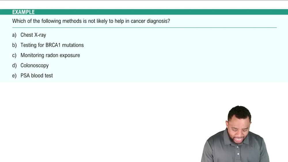 Types of Cancer by Primary Tumor Site Example 2