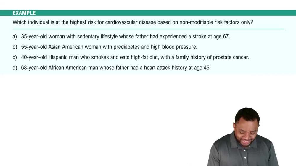 Non-Modifiable Risk Factors Example 2