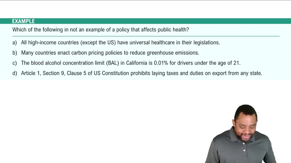Determinants of Health Example 4