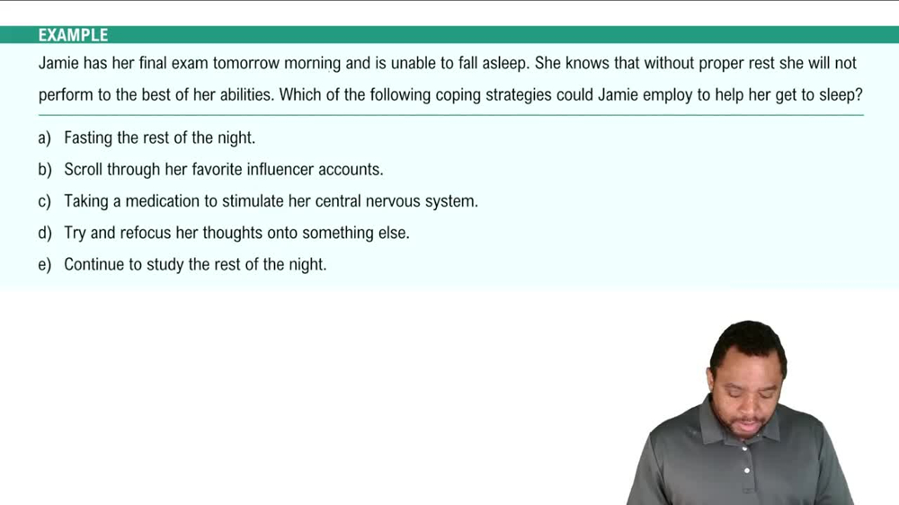 Treatment of Sleep Disorders Example 2