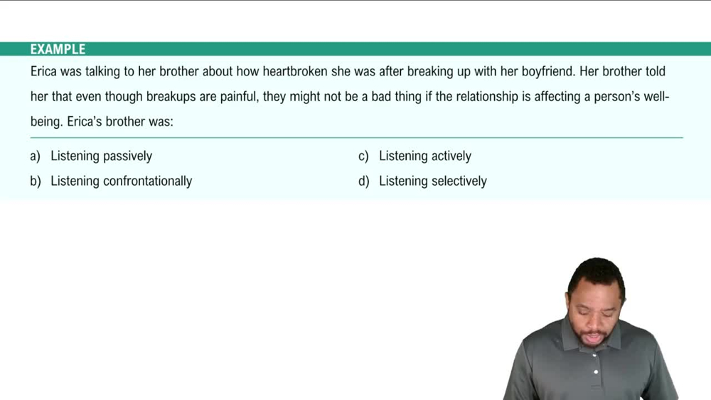 Listening & Feedback Example 2