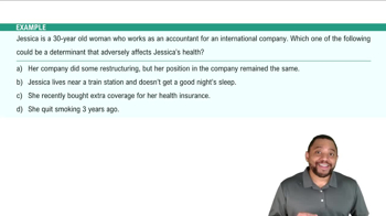 Introduction to Determinants of Health Example 1