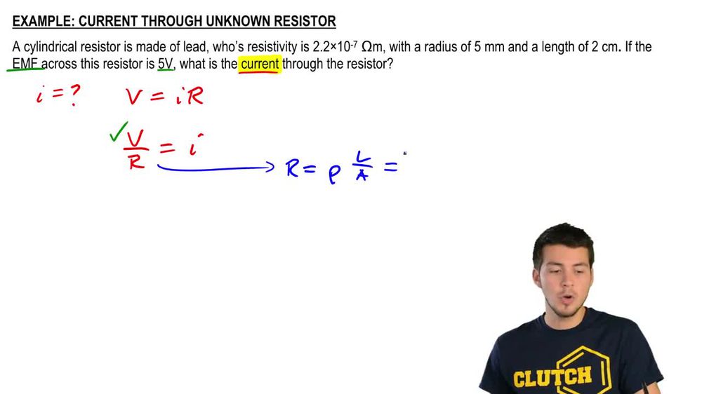 Current Through Unknown Resistor