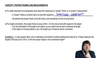 Proper Frames and Measurements