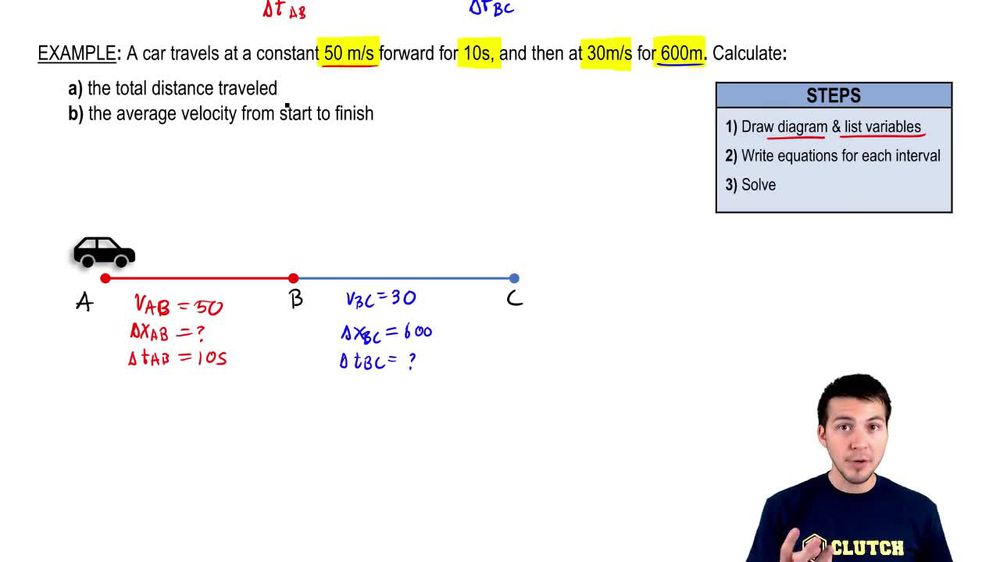 Constant Velocity with Multiple Parts