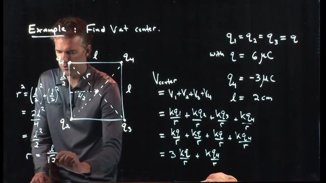 Anderson Video - Electric Potential with Four Charges