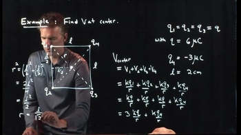 Anderson Video - Electric Potential with Four Charges