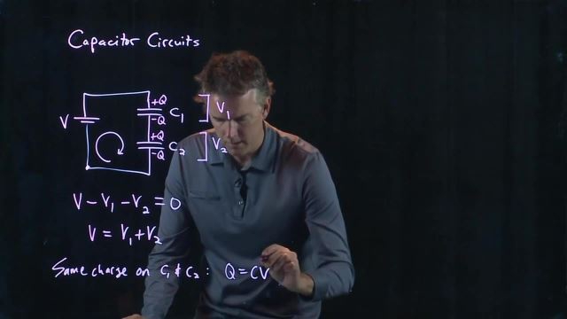 Anderson Video - Capacitors in Series