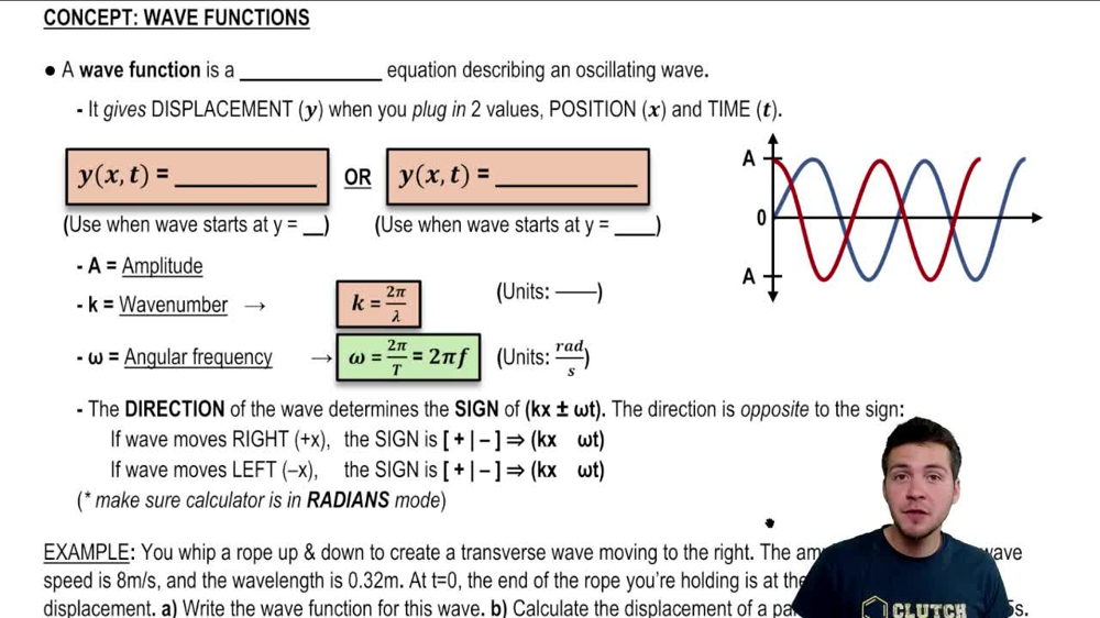 Intro to Wave Functions