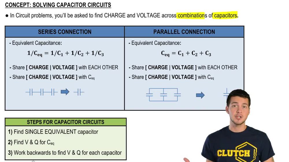 Solving Capacitor Circuits