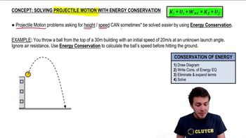 Projectile Motion with Energy