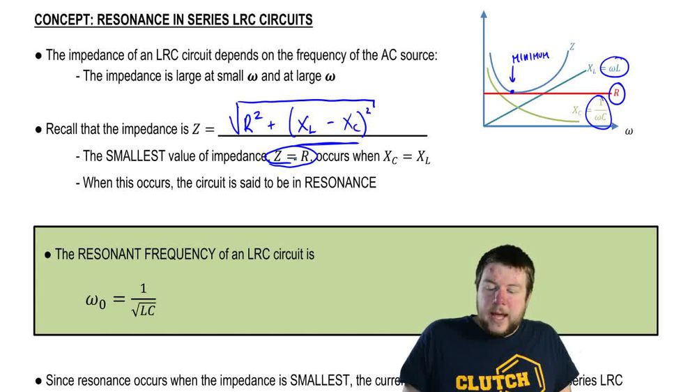 Resonance in Series LRC Circuits