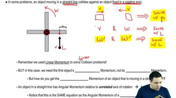 Angular Momentum of Objects in Linear Motion