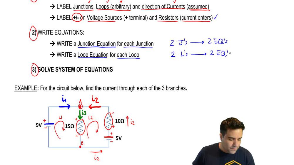 Solving Circuits with Multiple Sources