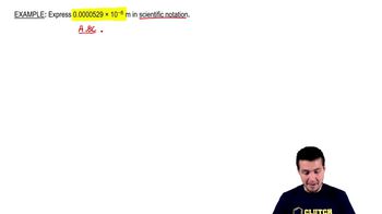 Rewriting in Scientific Notation 