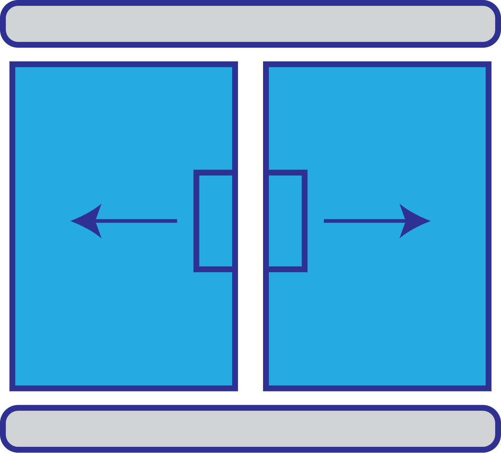 Illustration of capacitors with arrows indicating charge flow, related to capacitance in electronics.