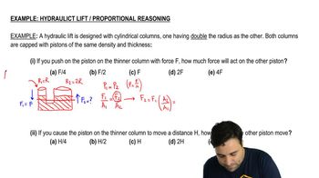 Hydraulic Lift / Proportional Reasoning
