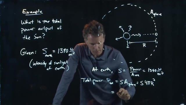Anderson Video - Intensity of the Sun Example