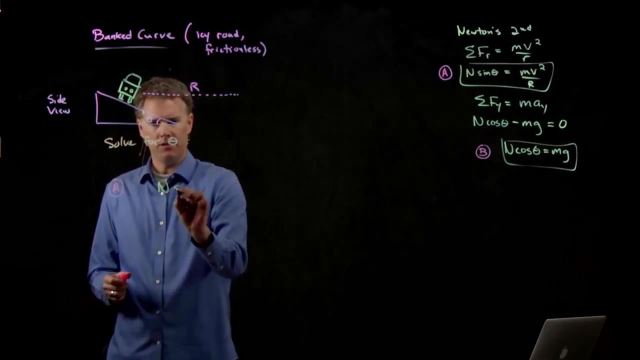 Anderson Video - Car on a Banked Curve