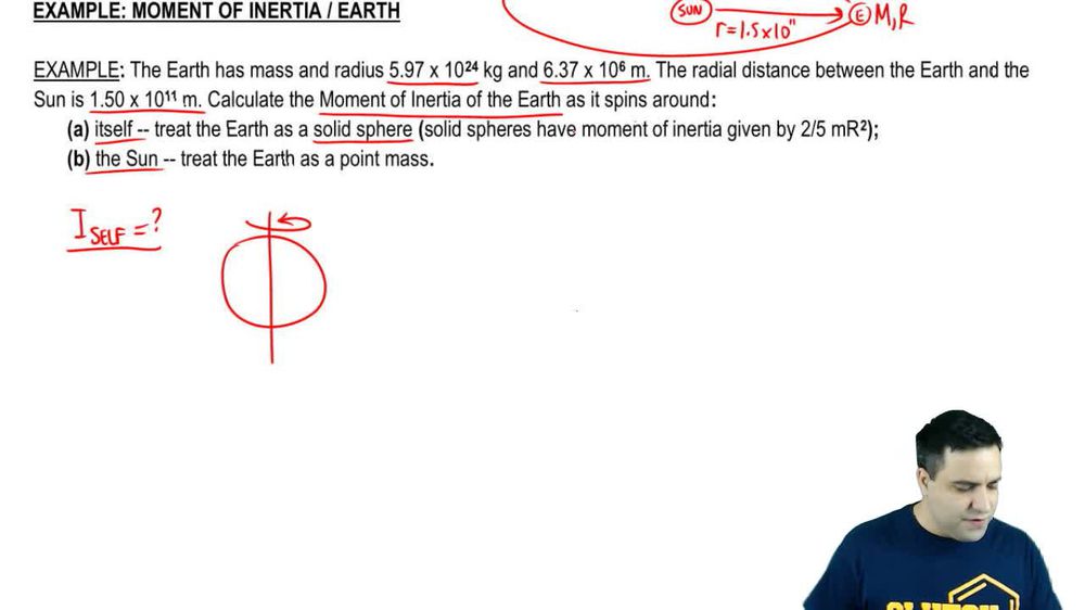 Moment of inertia of Earth