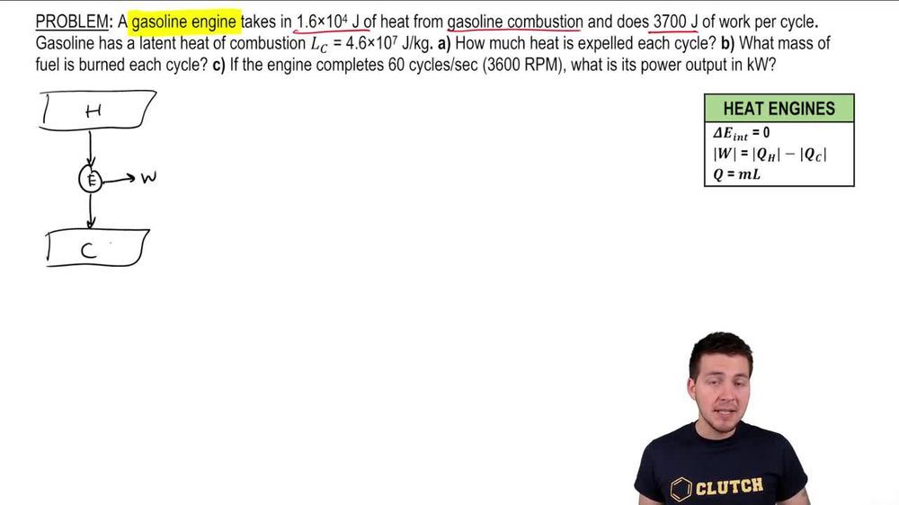 Power Output of a Gasoline Engine