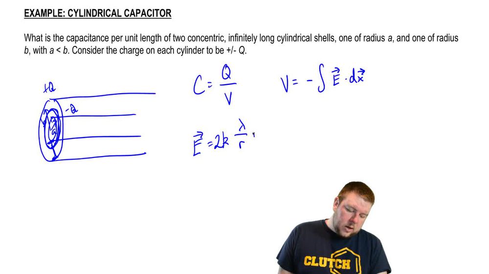 Capacitance of Cylindrical Capacitor