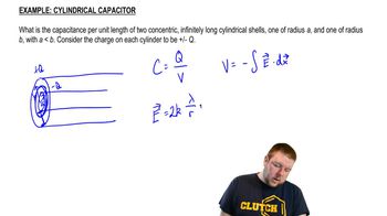 Capacitance of Cylindrical Capacitor