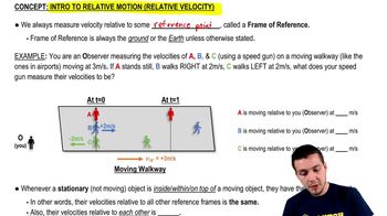 Intro to Relative Motion (Relative Velocity)