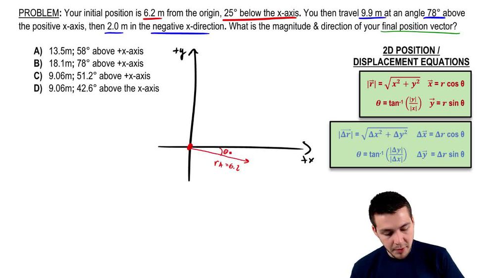 Final Position Vector