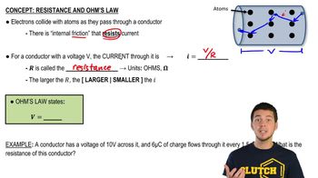 Resistance and Ohm's Law