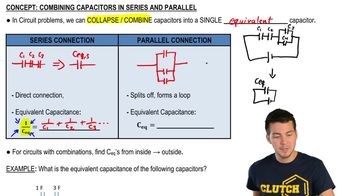 Combining Capacitors in Series & Parallel