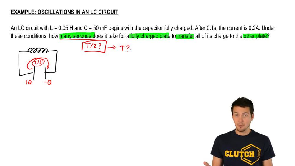 Oscillations in an LC Circuit